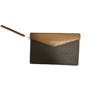 Michael Kors Two-Tone Envelope Clutch